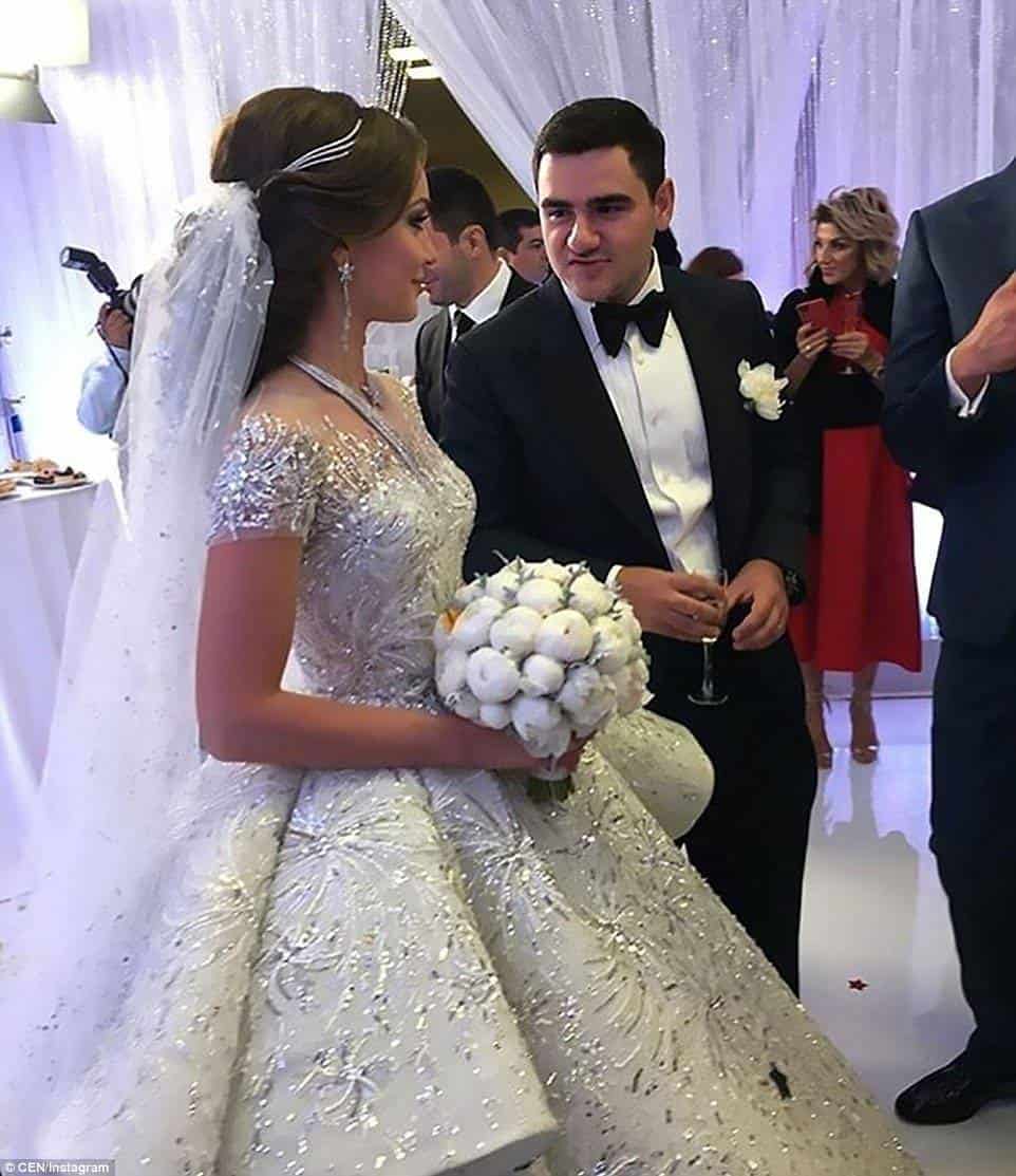 Lavish luxury at wedding of Armenian billionaire's son