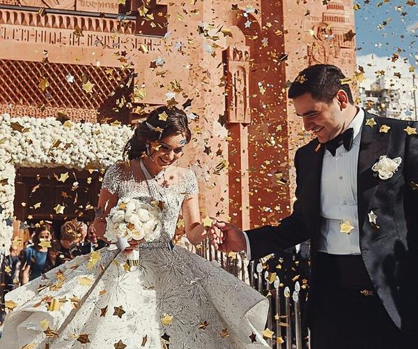 Lavish luxury at wedding of Armenian billionaire's son