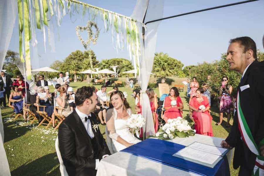Outdoors Indoors wedding - Italian Wedding Service