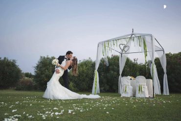 Outdoors Indoors Wedding in Italy