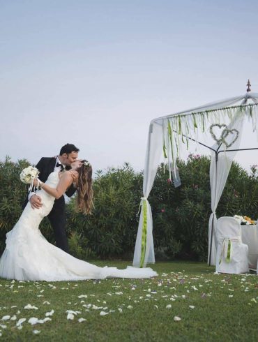 Outdoors Indoors Wedding in Italy