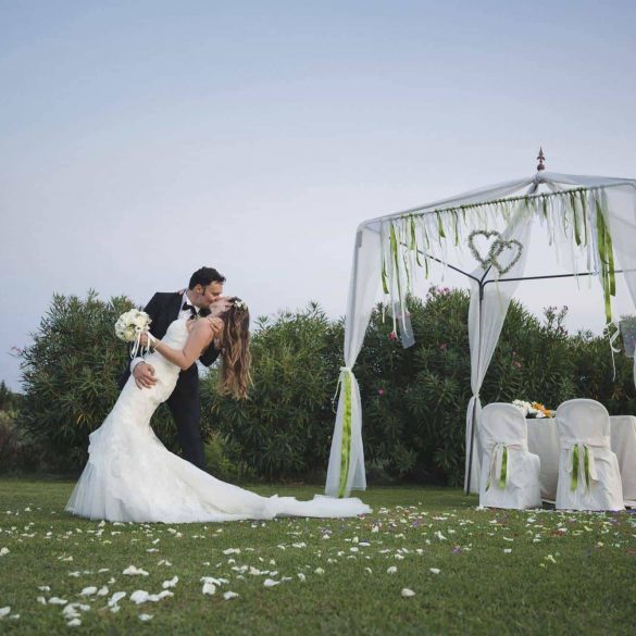 Outdoors Indoors Wedding in Italy