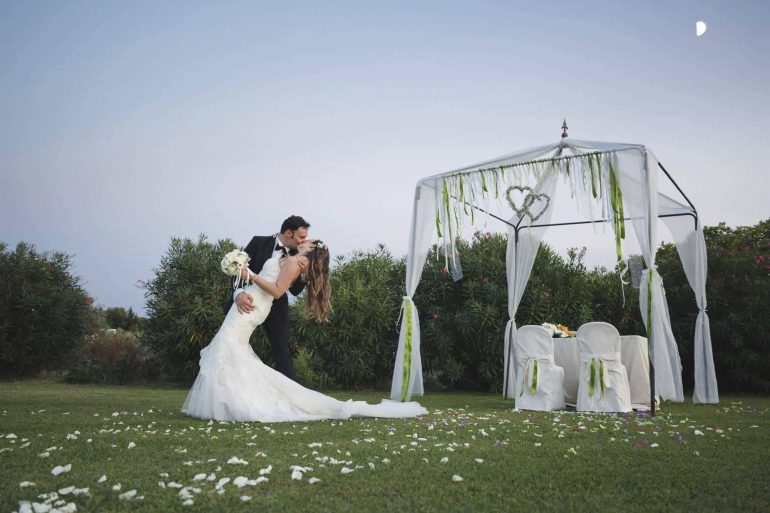 Outdoors Indoors Wedding in Italy