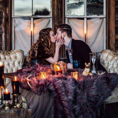 Wedding Colour Ideas – Warm Winter Palettes