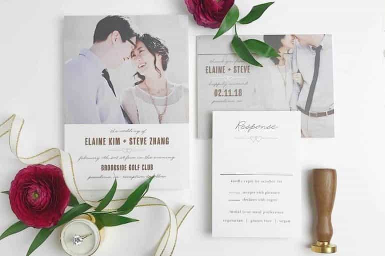 Beautiful Stationery from Basic Invite