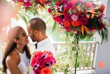 Hot Neons with Chic Bahamas Weddings