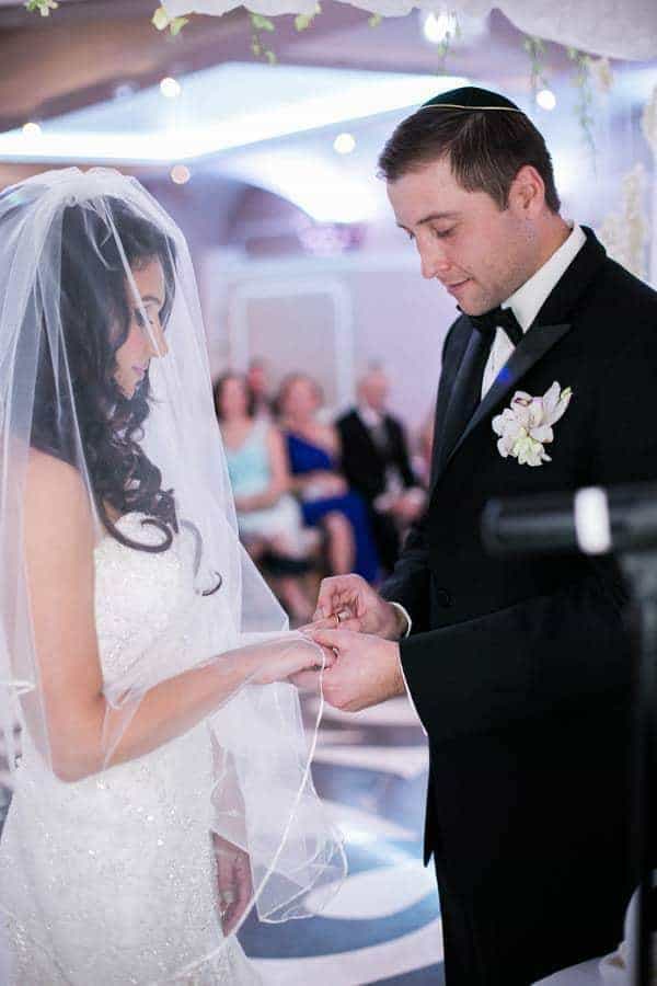 White Orchids and Crystal Chandeliers  