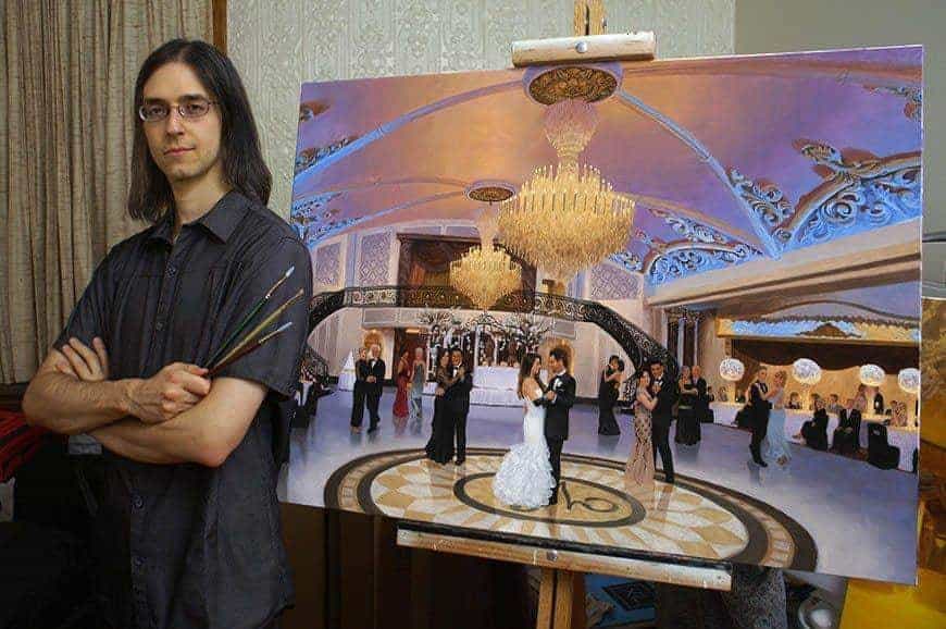 Spotlight on Anthony Galati - Live Event Painter