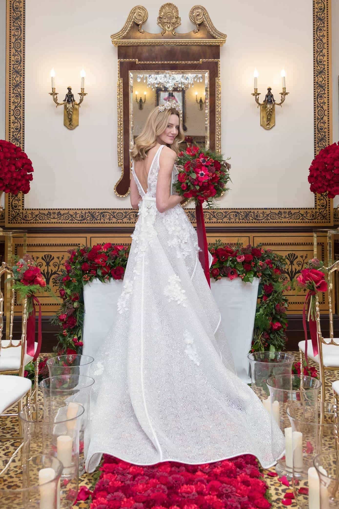 Roses are Red - A Valentine's Day Wedding Inspired Style Shoot