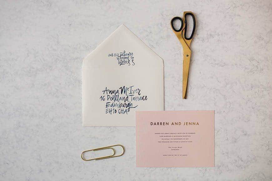 Sublime Stationery - calligraphy Sublime Stationery