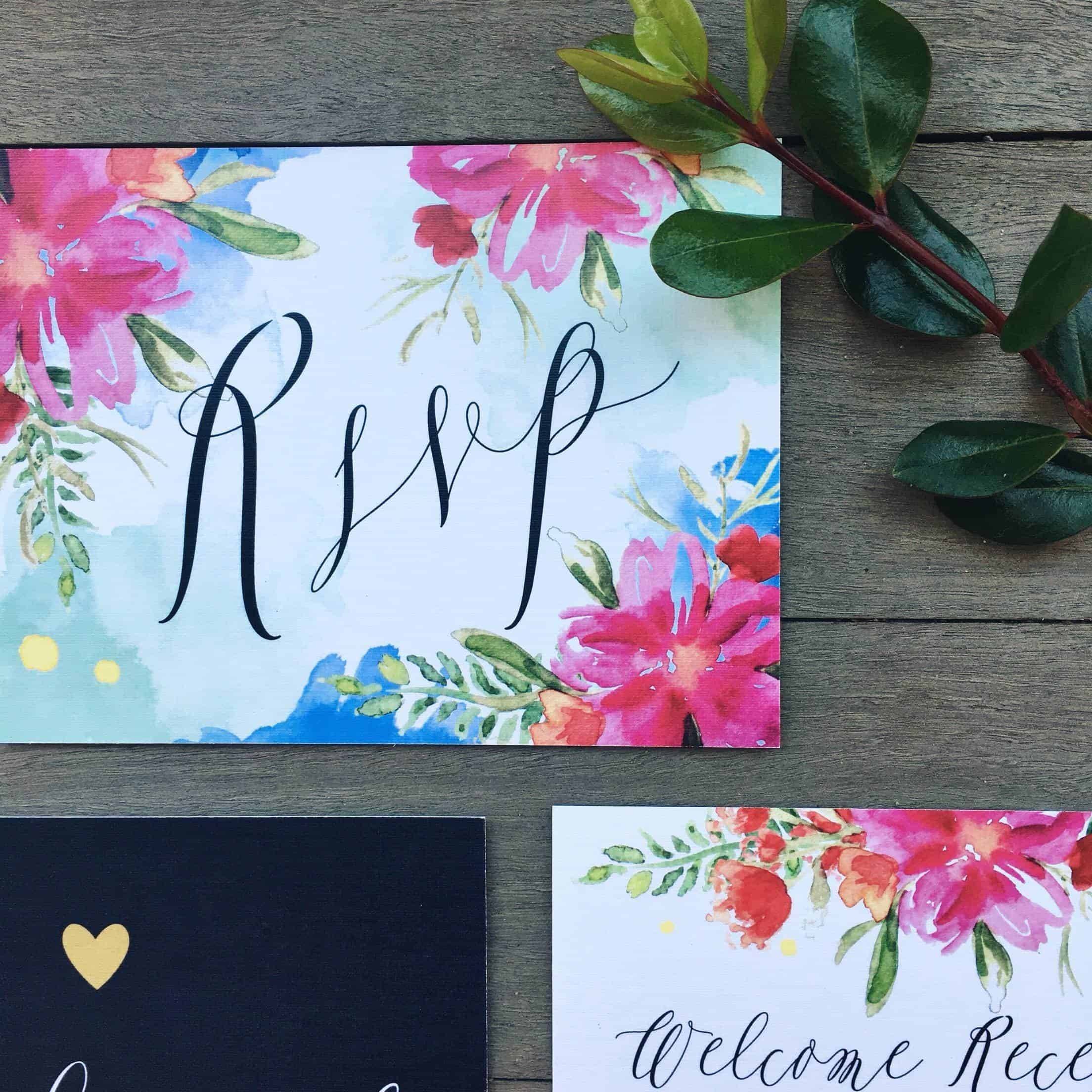 Watercolour Weddings