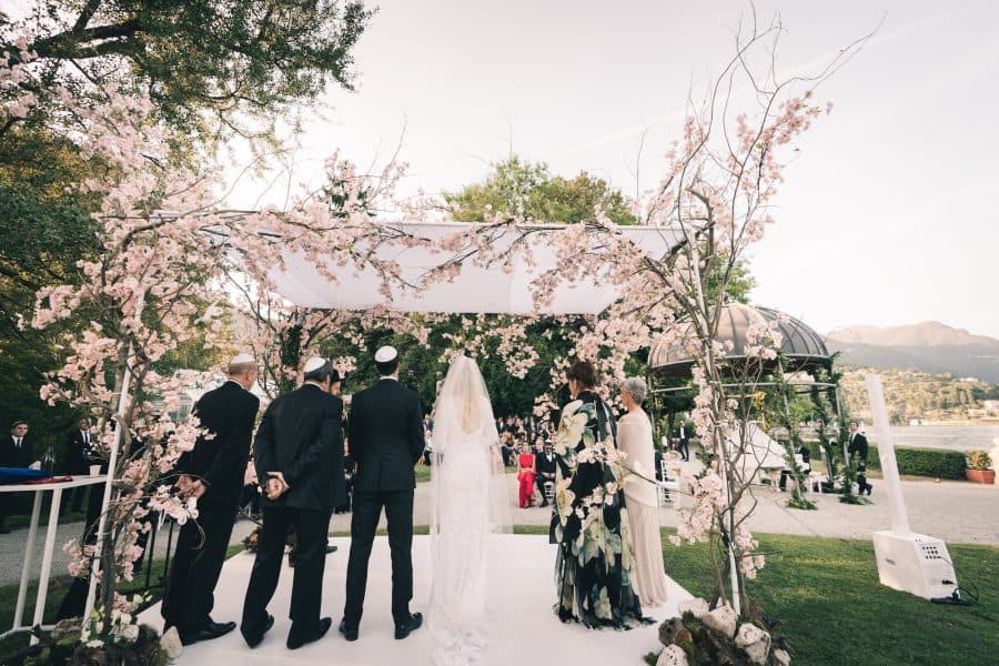 Three day wedding on Lake Como