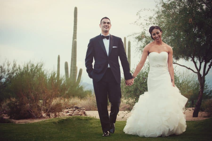 A luxury wedding in Arizona