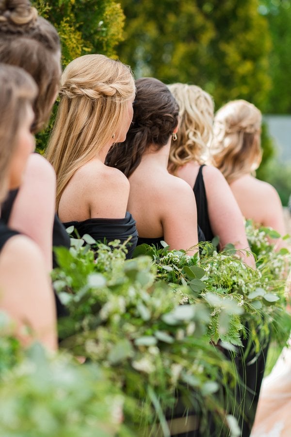 Black Tie Garden Wedding