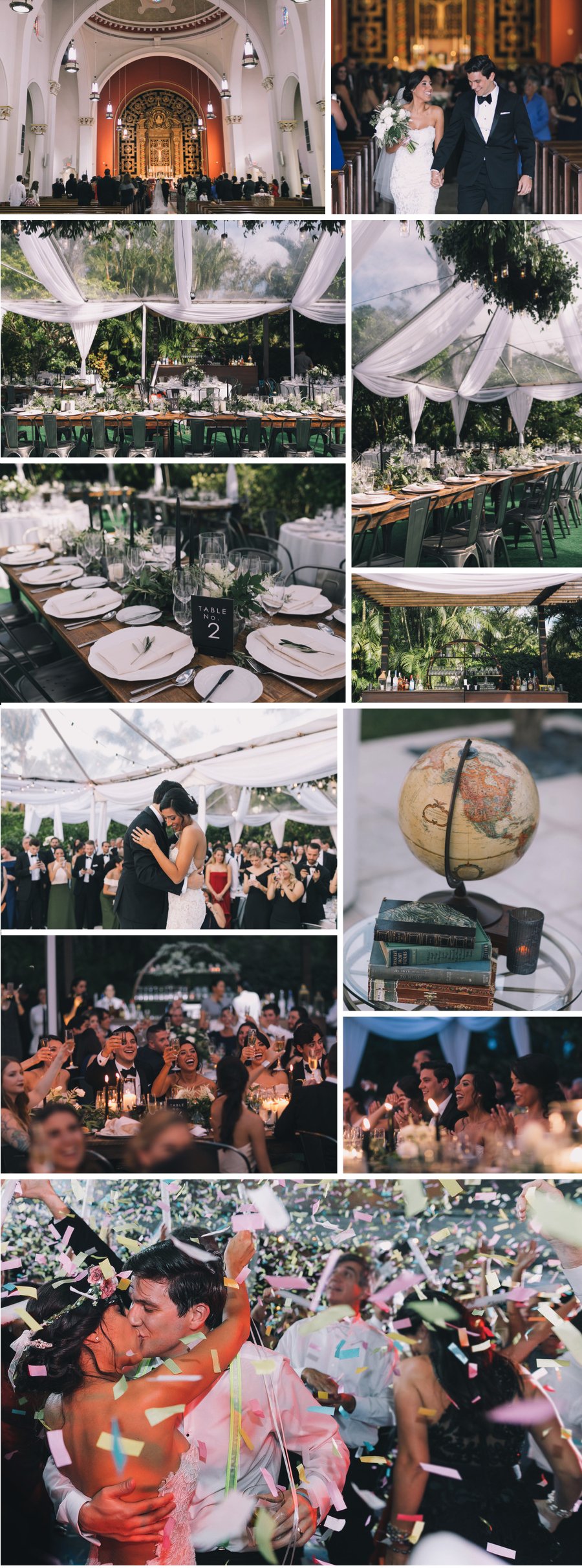 Miami Greenery Garden Wedding