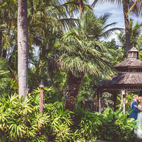 Real wedding: Caribbean vibes in Florida