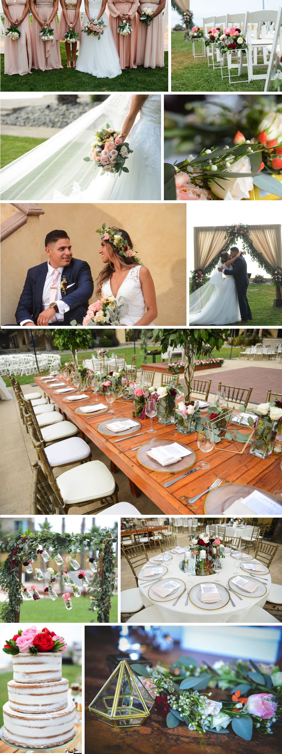 Real wedding: Roses in Rosarito Mexico