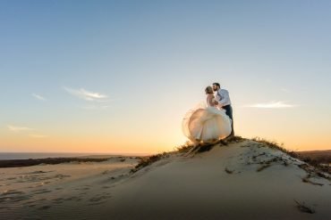 Real Wedding: One year beach remix