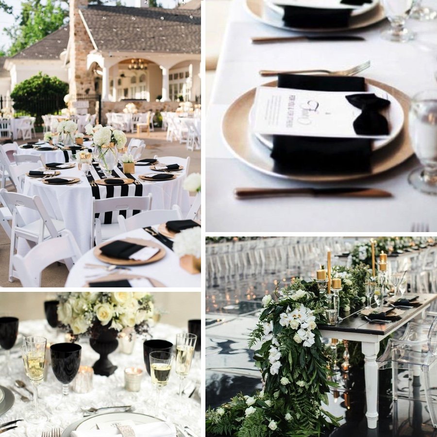 Colour palette: black & white