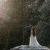Real wedding: Cabin in the woods