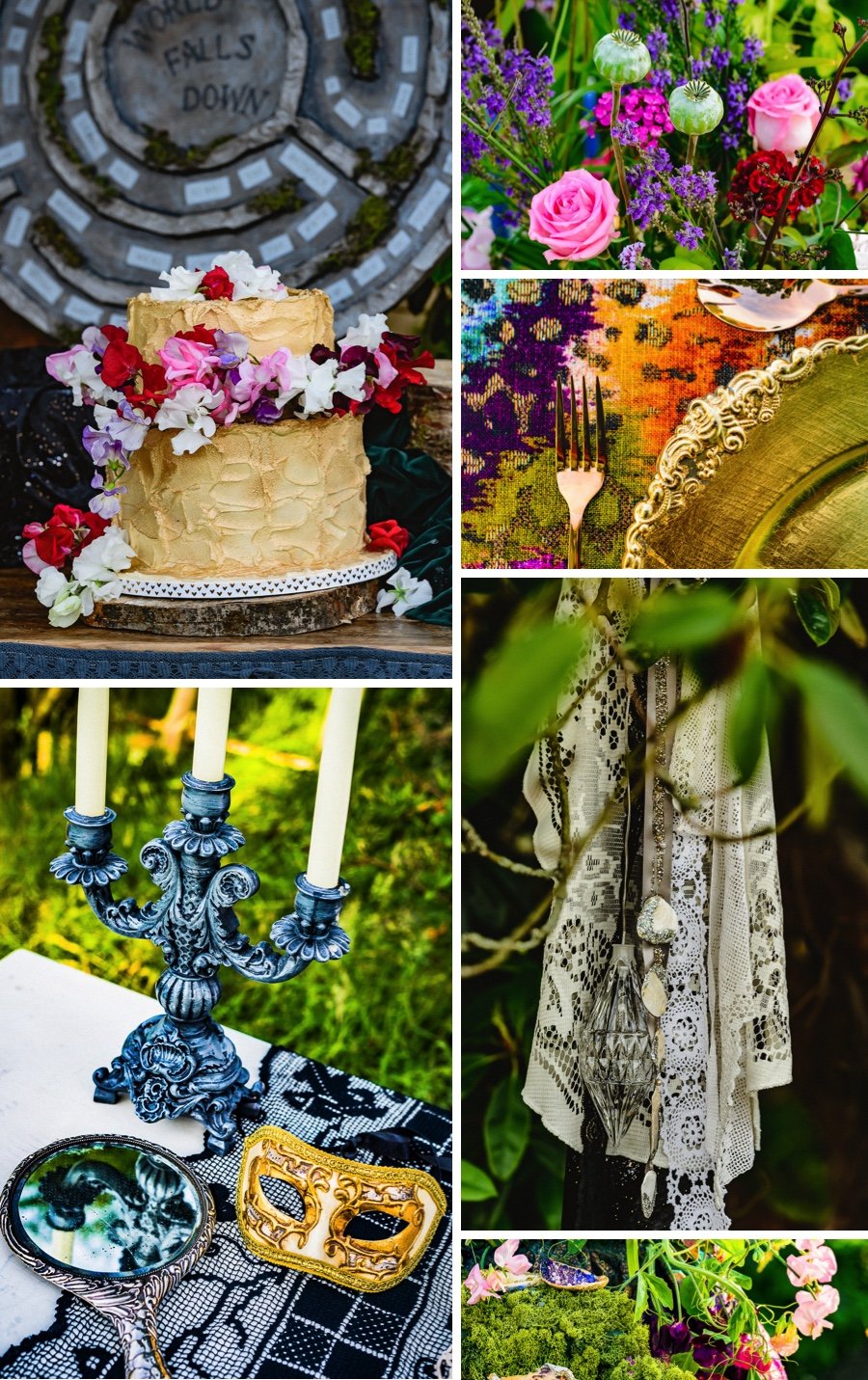 Style shoot: Opulent summer garden wedding