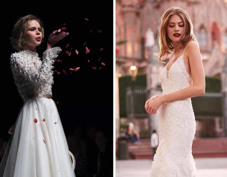 image 3 left alan hannah right watters London Bridal Fashion Week 2019