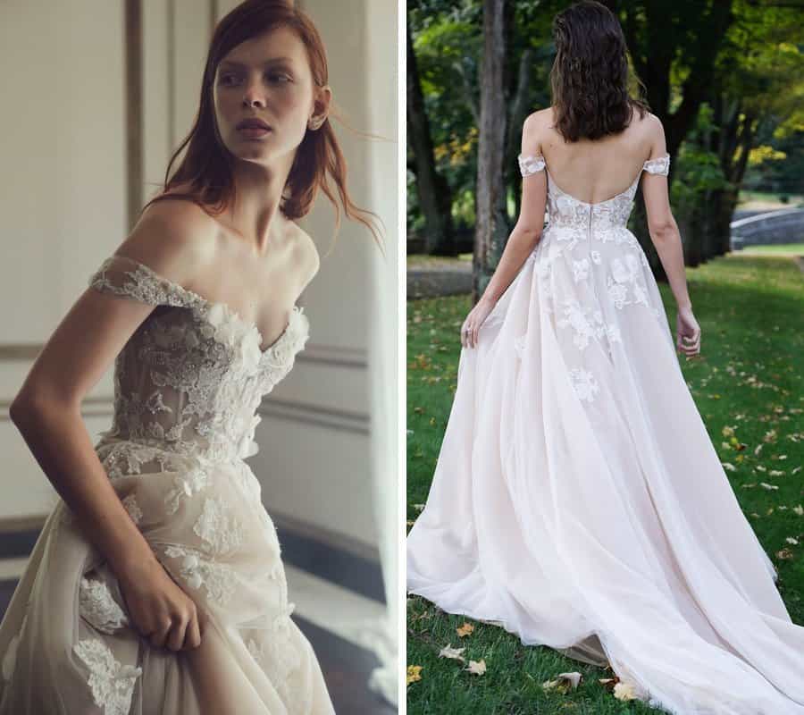 lhuellier 1 Wedding dress collection: Monique Lhuillier Fall 2019