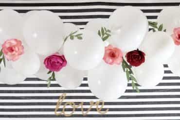 Our five favourite ways to display a floral balloon garland