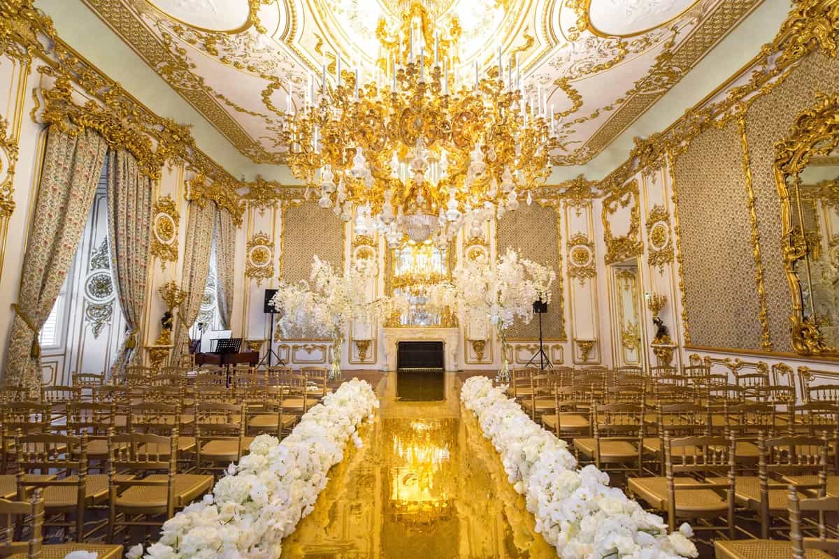 palais liechtenstein decor Luxury Wedding Cakes London To Vienna