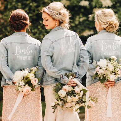 Personalised pieces for luxury weddings