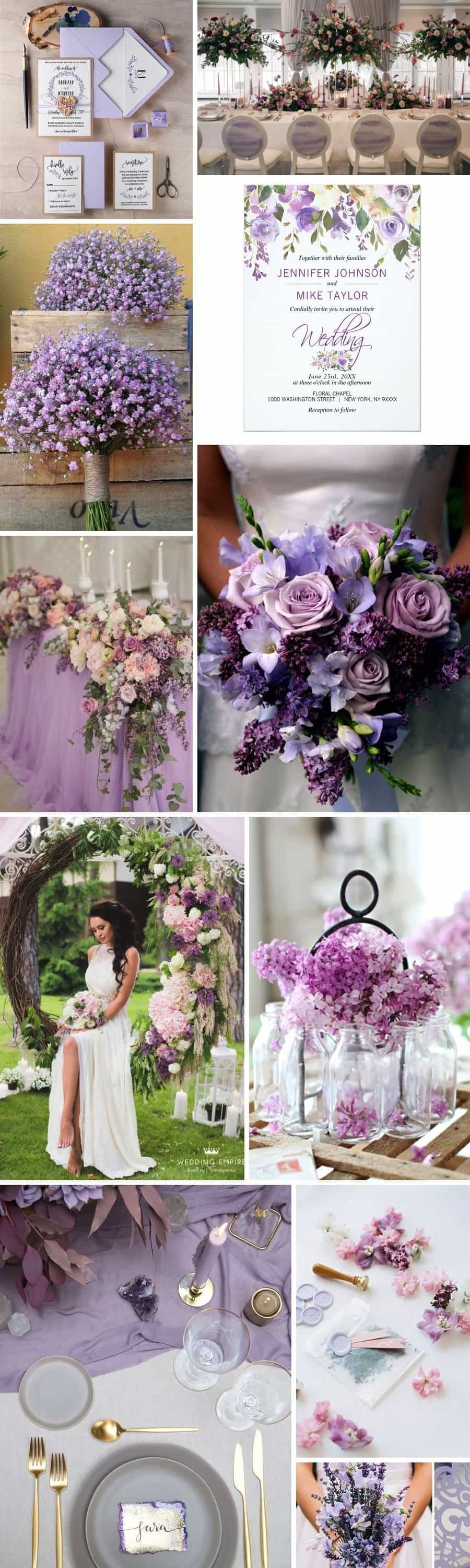 Colour palette: In Love with Lilac