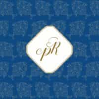 trio of life classic blue wedding invitation4 fish from £5 ananyacards.com