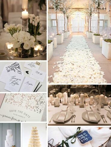 Colour palette: Pure white