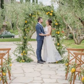 Limoncello Inspired Wedding