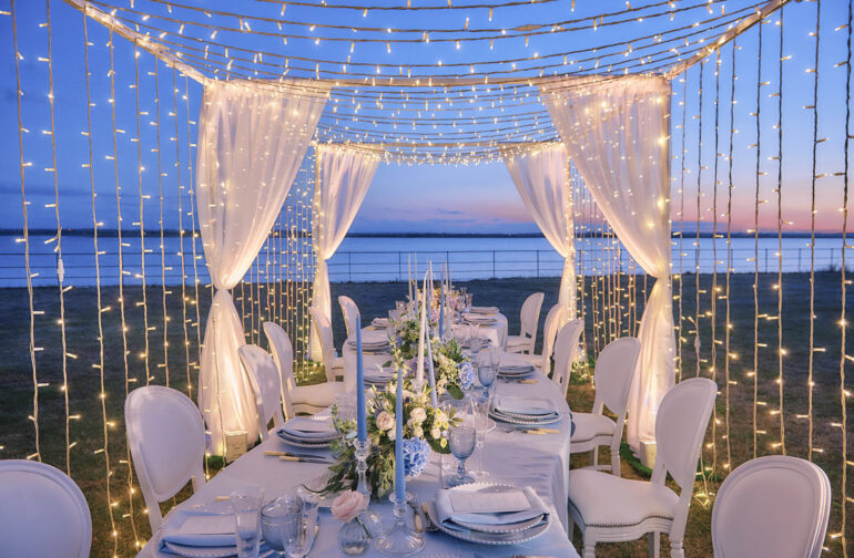 Old World Glamour Inspired With Modern Elegance