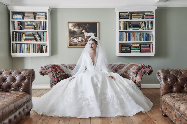 Old World Glamour Inspired With Modern Elegance