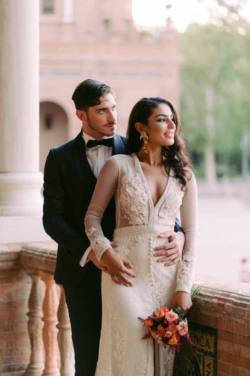 Fusion Wedding Inspiration In Seville