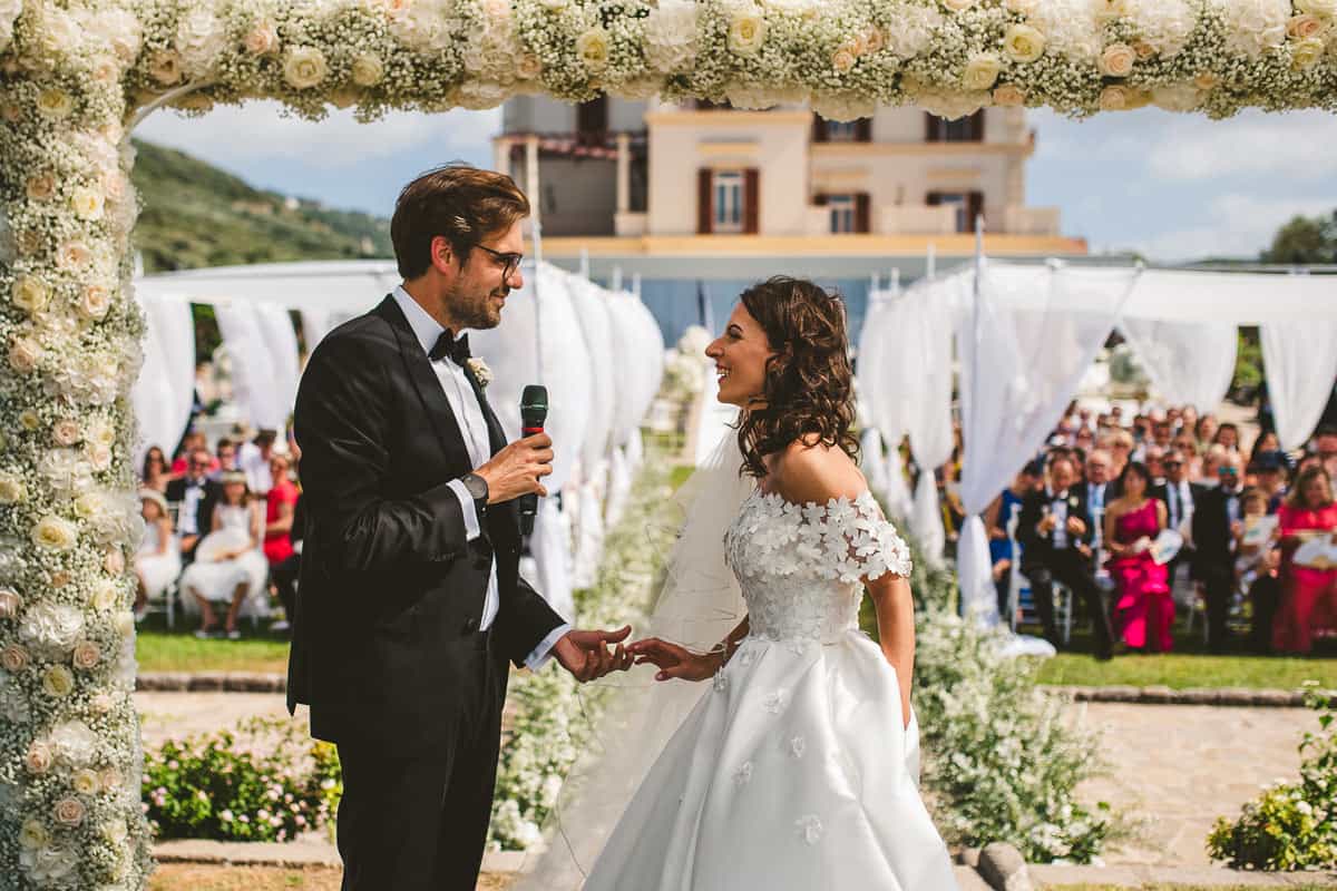 Real Wedding In Villa Angelina Sorrento Italy