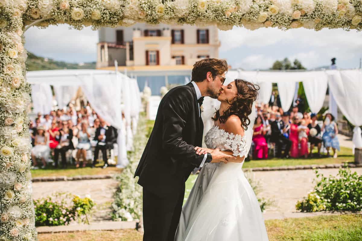 Real Wedding In Villa Angelina Sorrento Italy