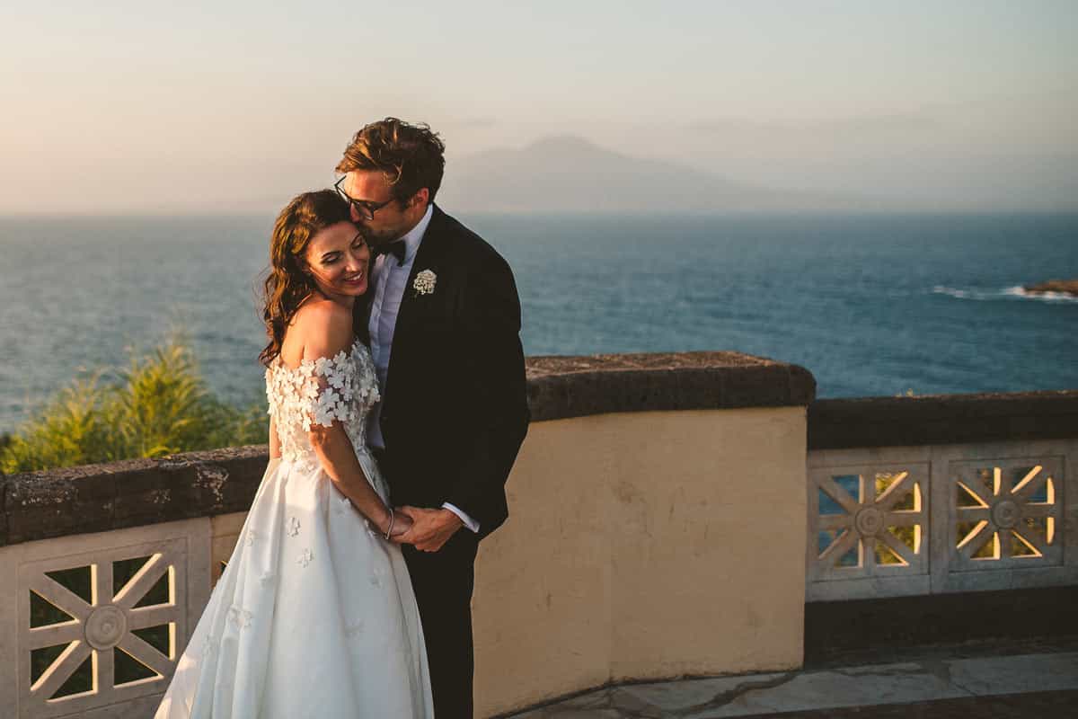 Real Wedding In Villa Angelina Sorrento Italy