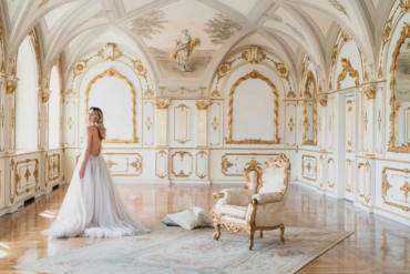 Gold And White Wedding Inspiration