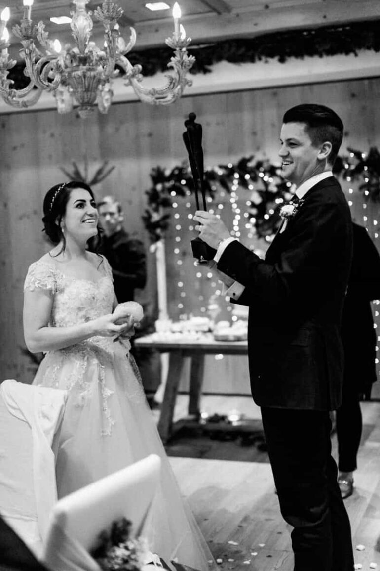 Luxury Destination Winter Wedding Austria