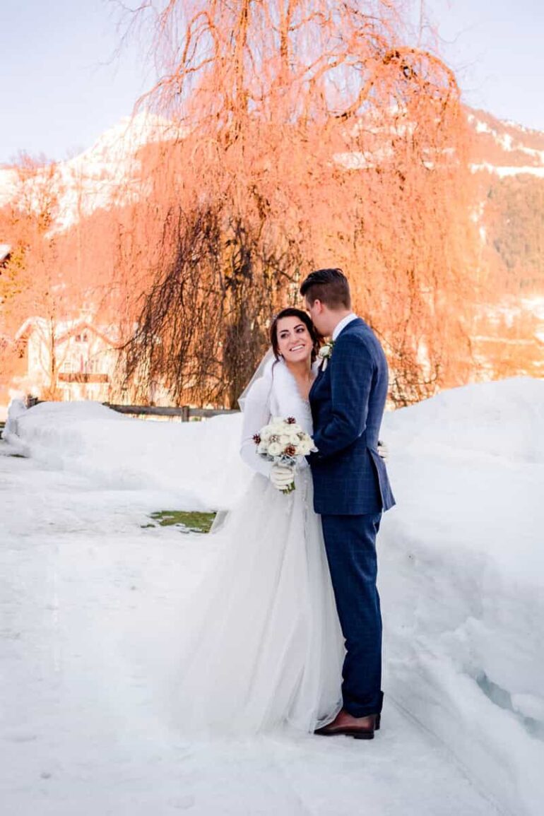 Luxury Destination Winter Wedding Austria