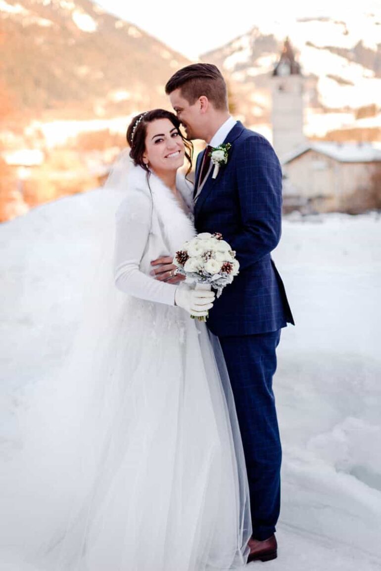 Luxury Destination Winter Wedding Austria