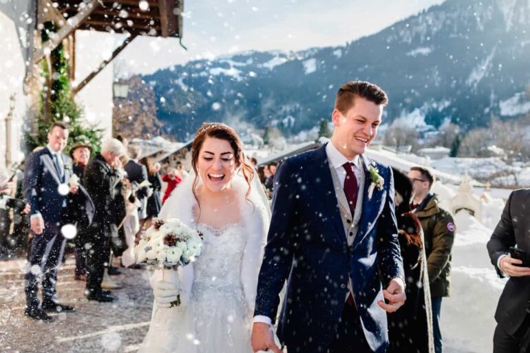 Luxury Destination Winter Wedding Austria
