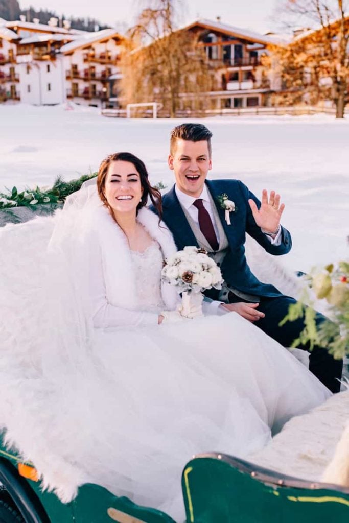 Luxury Destination Winter Wedding Austria