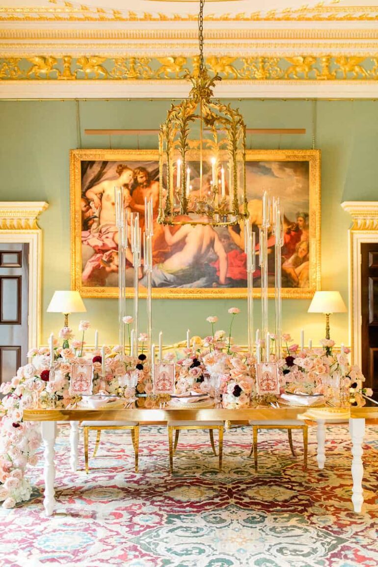 Opulent 18th Century London Wedding Inspiration At Spencer House