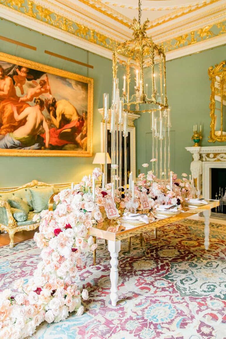 Opulent 18th Century London Wedding Inspiration At Spencer House