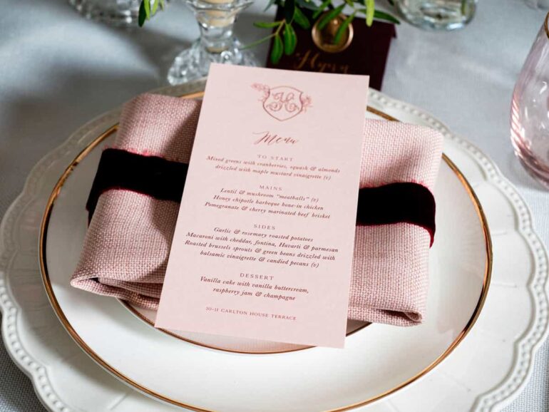 Styled Shoot at Marion 10-11 Carlton House Terrace