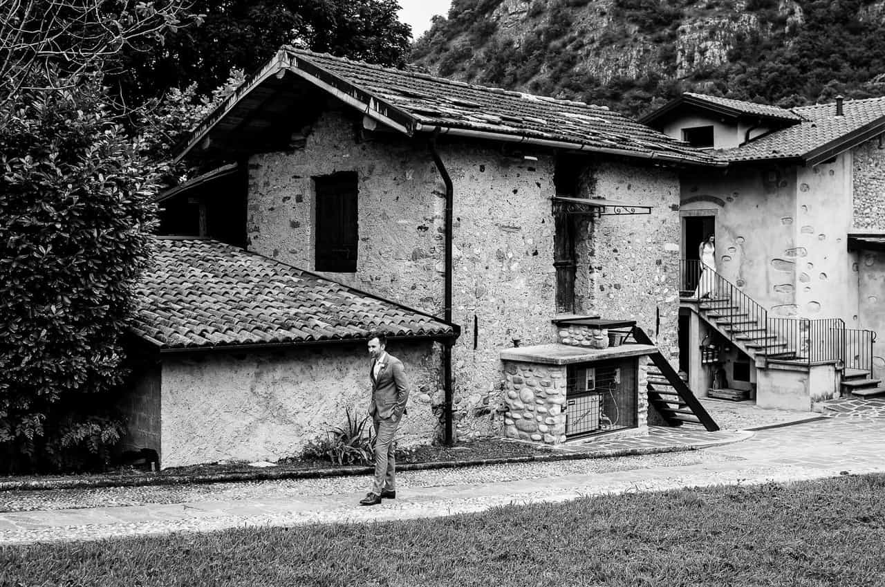 Tuscan style intimacy for a Lake Como Wedding
